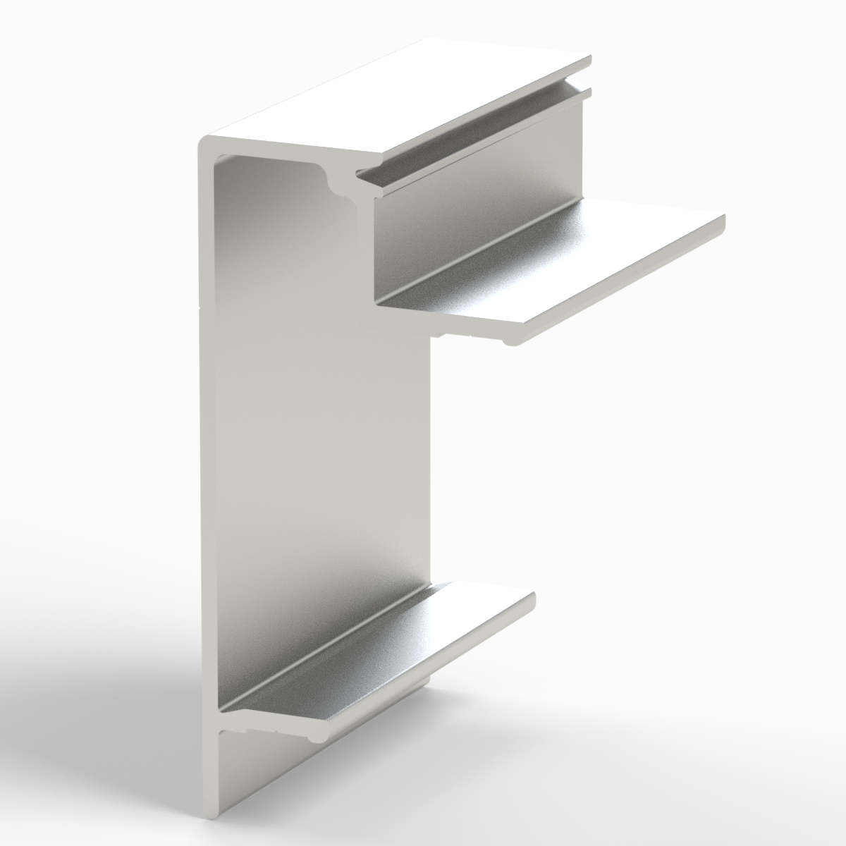 Brückenrahmenprofil 30 mm zu Pritschen Plattform / EN 755-9