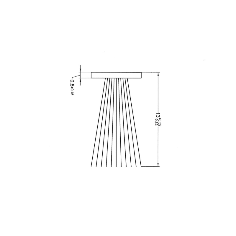 Joint brosse pour profilé 460801