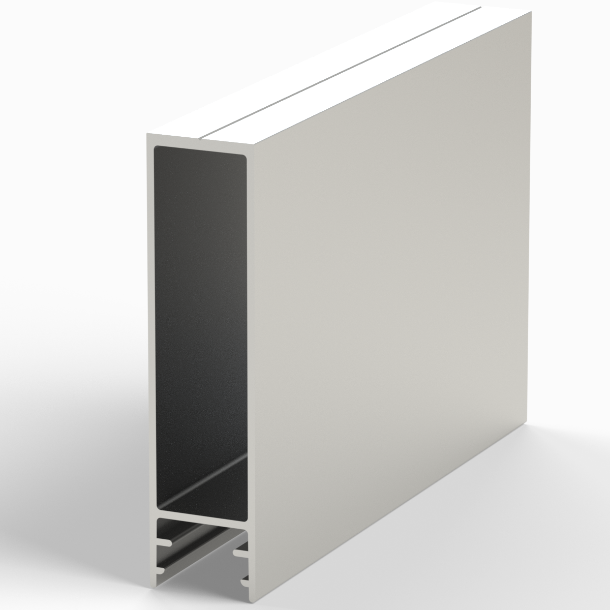 Oberes Randprofil zu Bordwand 25 mm Euroclip / EN 755-9