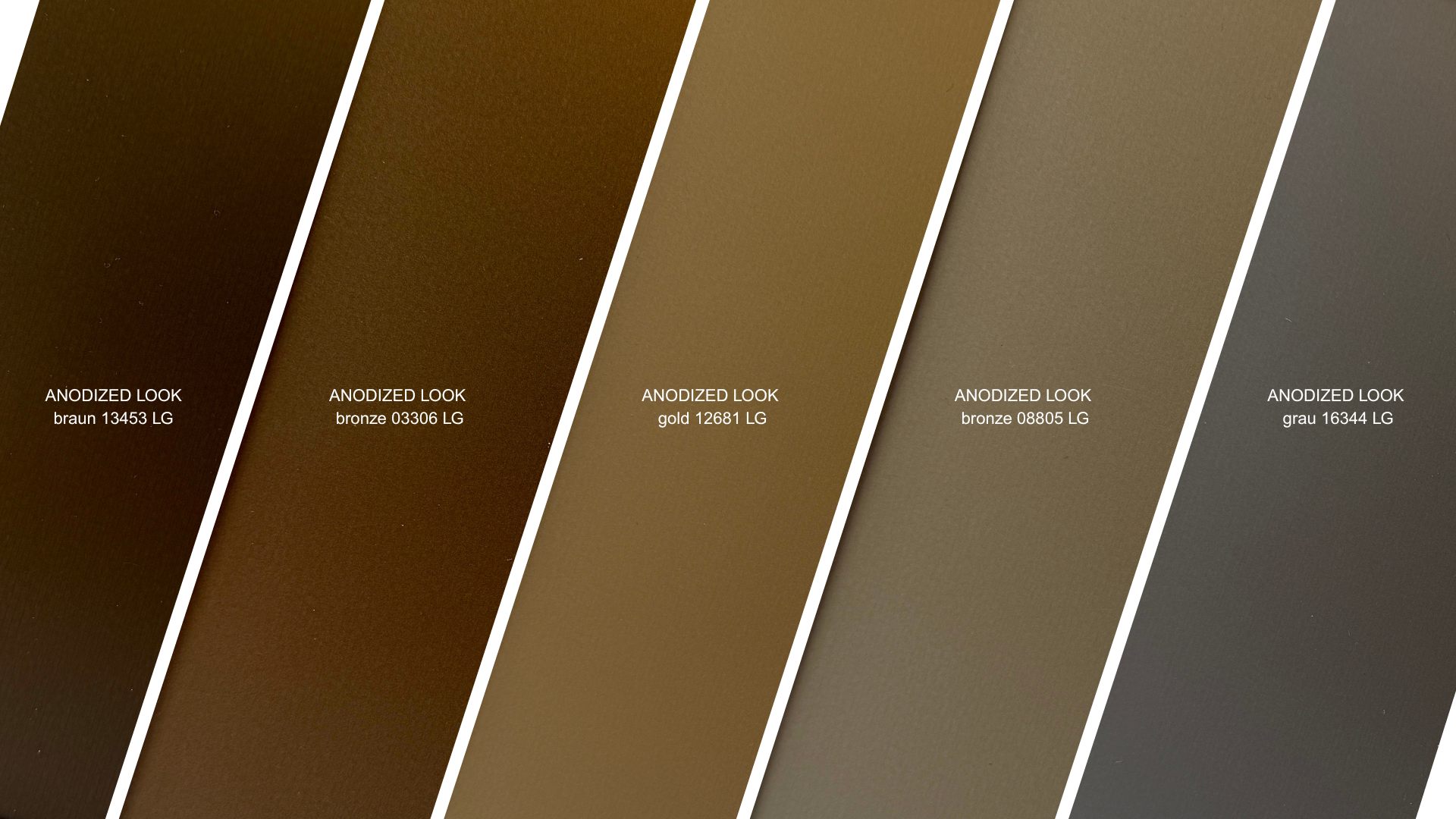 Fünf neue Fassadenfarben