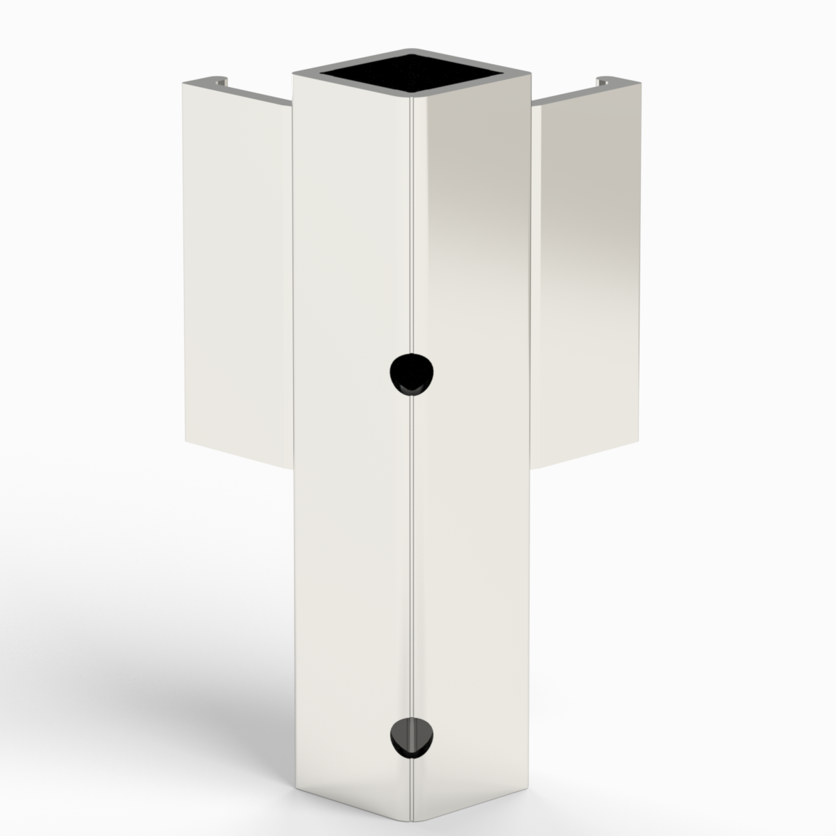 Angle de rive sur profilé en rive plate forme