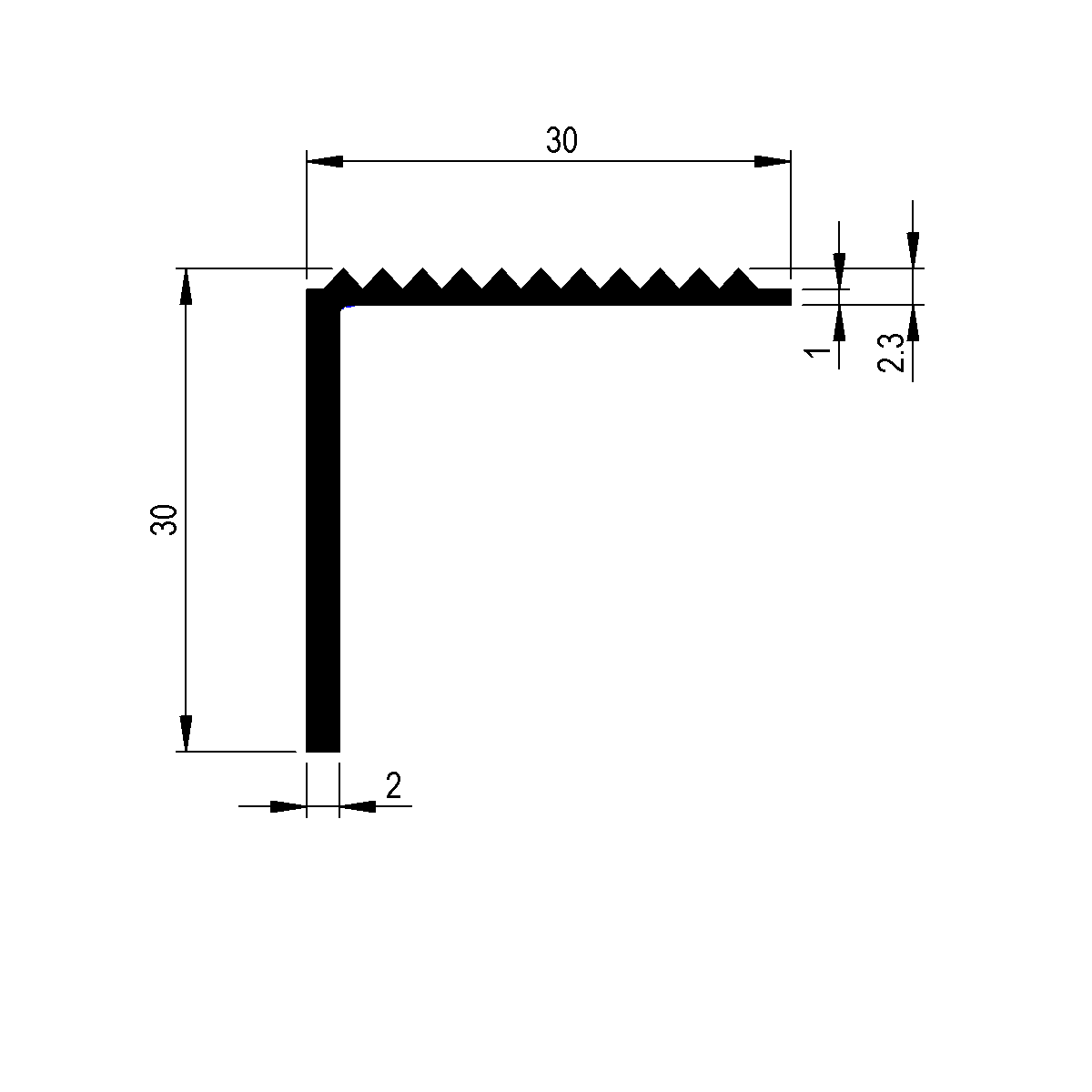 Profilé de bordure