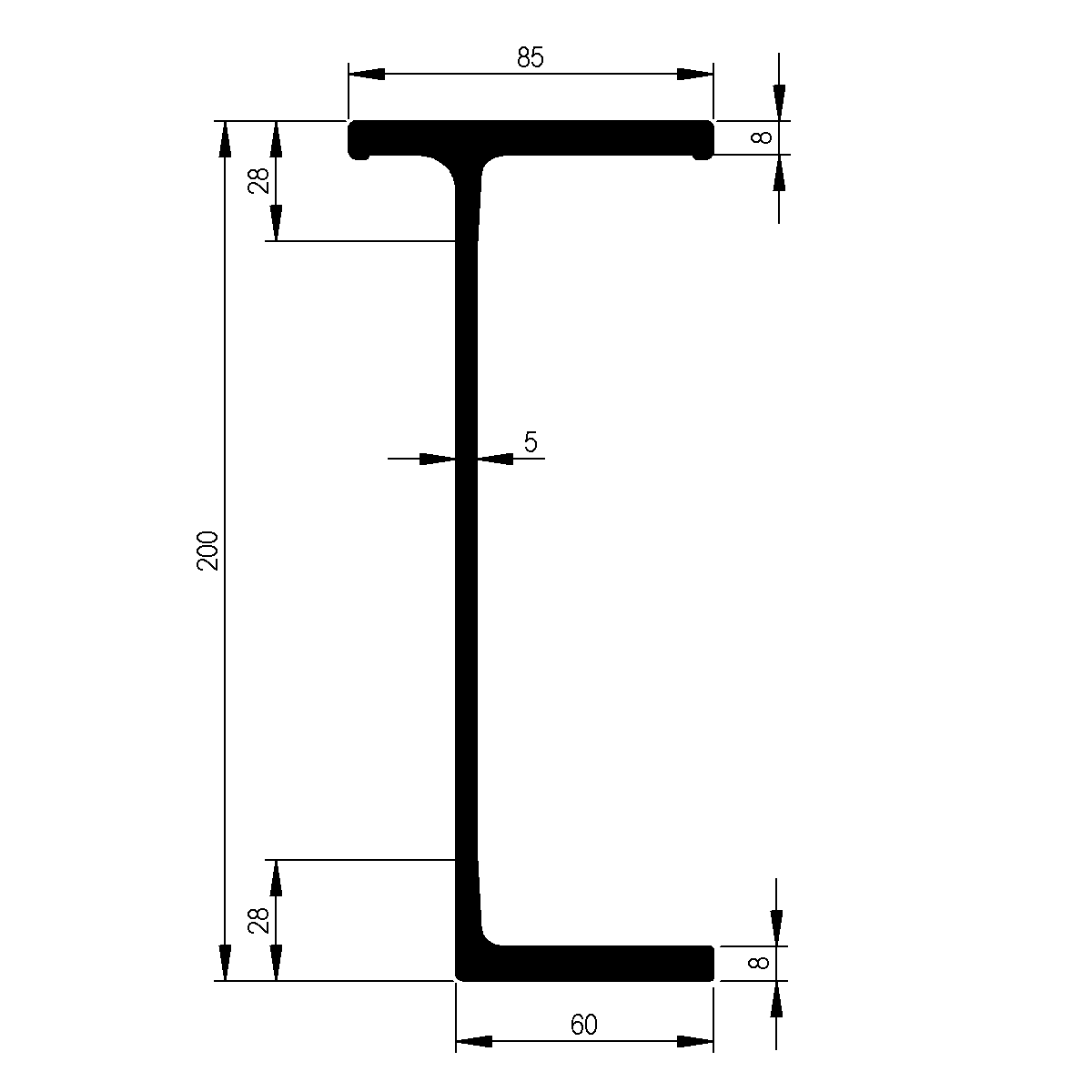 Unterbauträger zu Pritschen Unterbau / EN 755-9