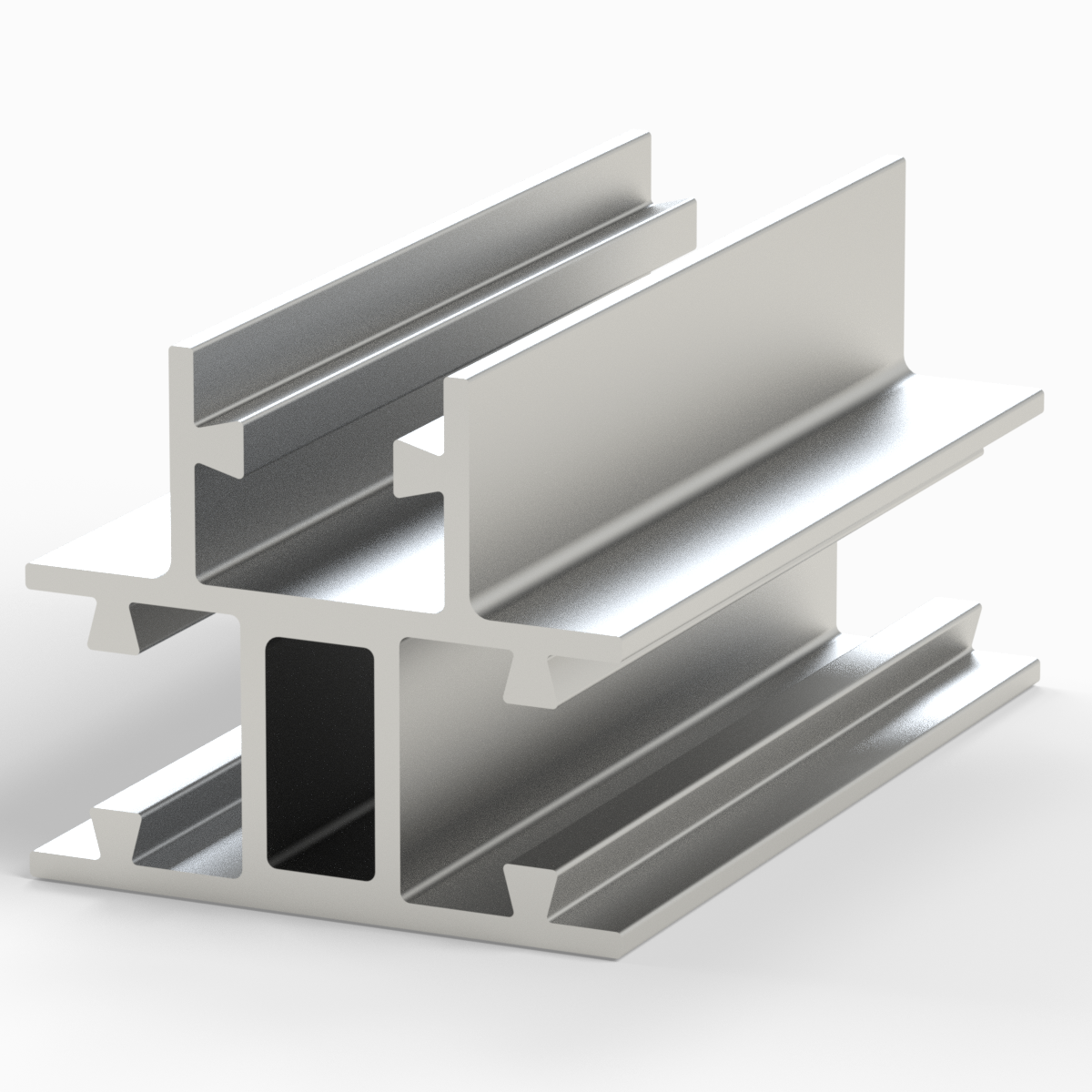 Dreiwegprofil vorstehend zu Veraflex System / EN 755-9
