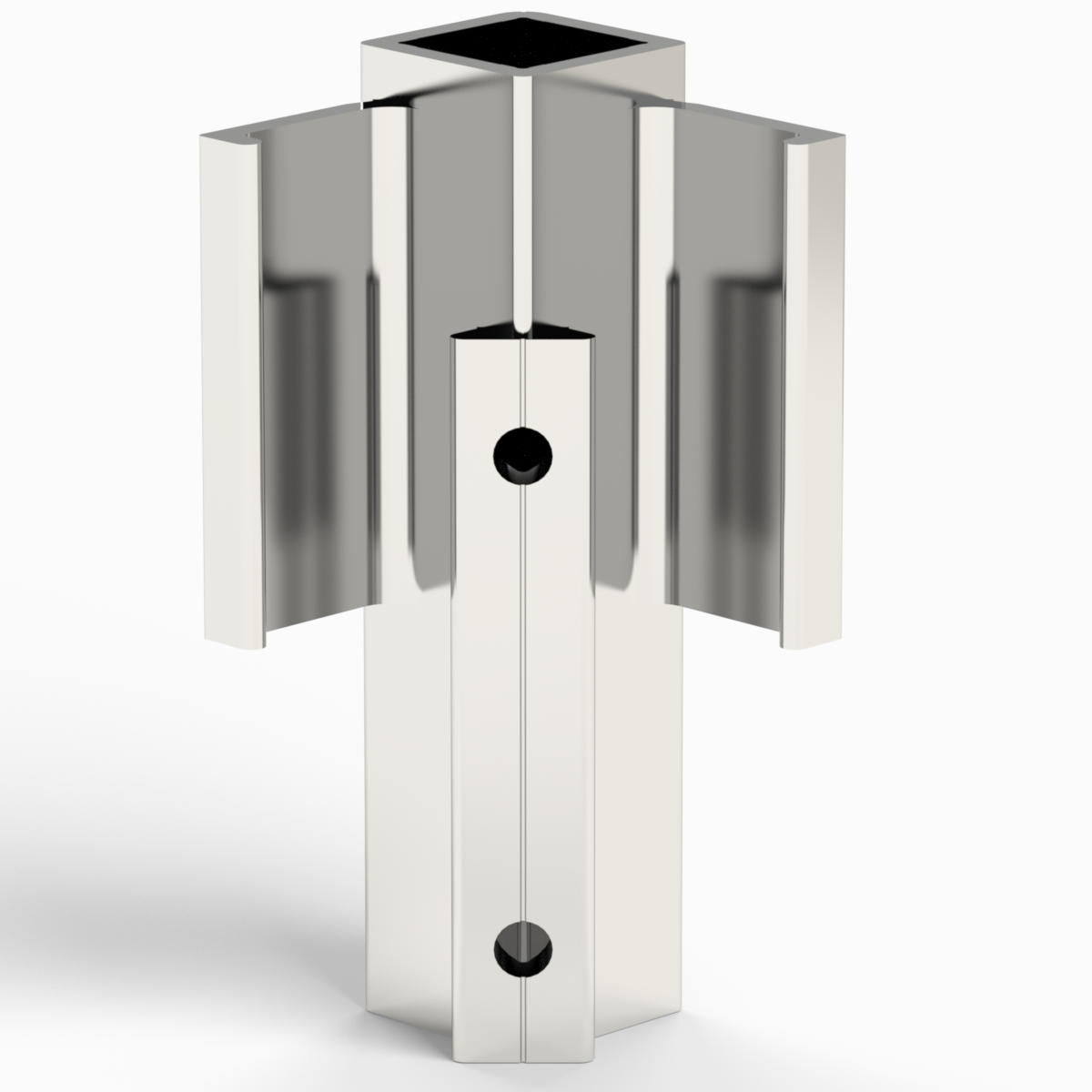 Angle de rive sur profilé en rive plate forme
