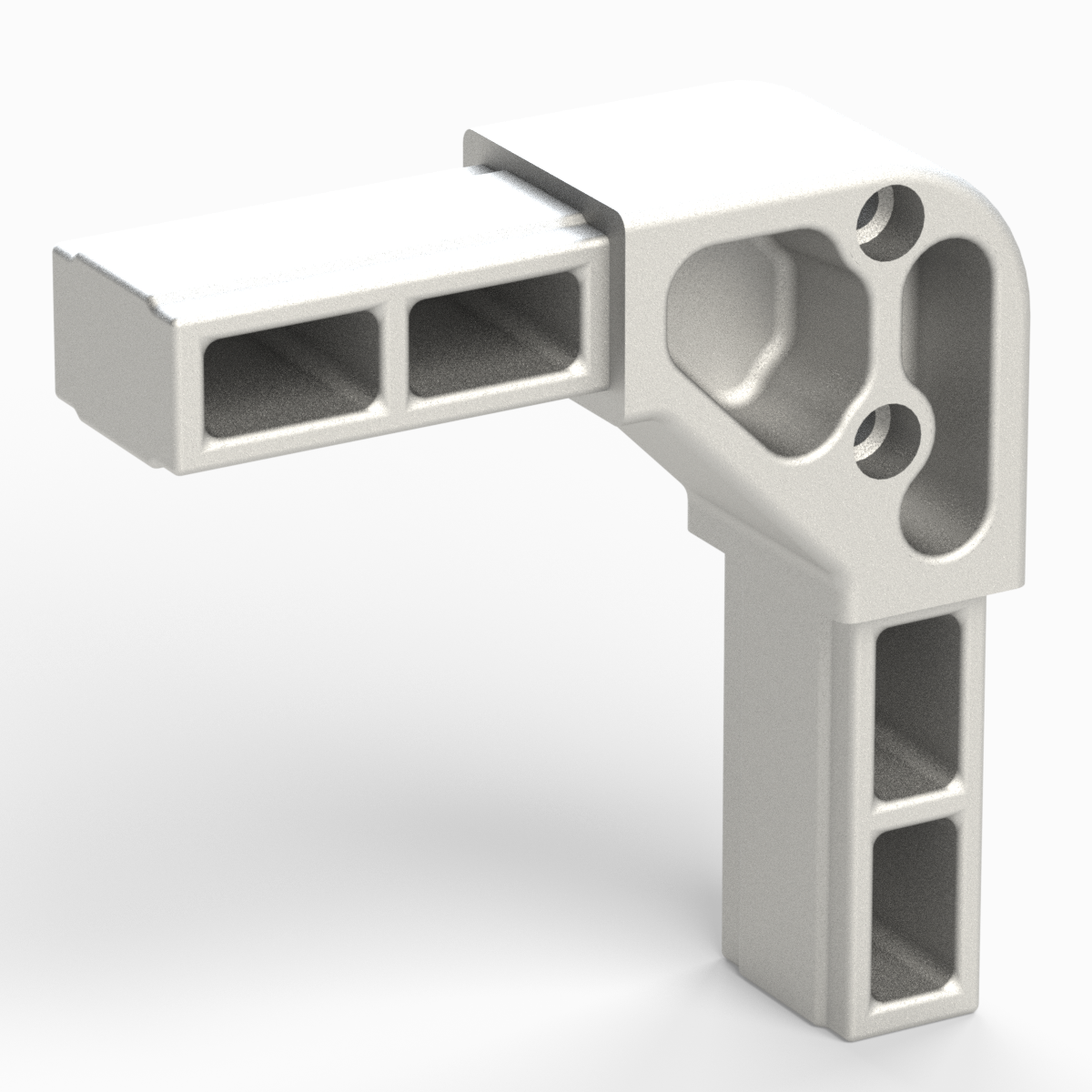 Pièce d'angle supérieur  sur bâches et support de tuyaux