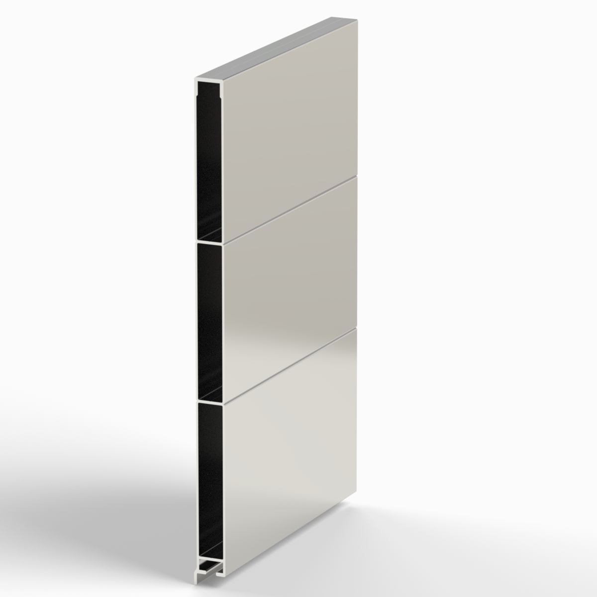 Bordwandprofil Einteilig zu Bordwand 25 mm / EN 755-9