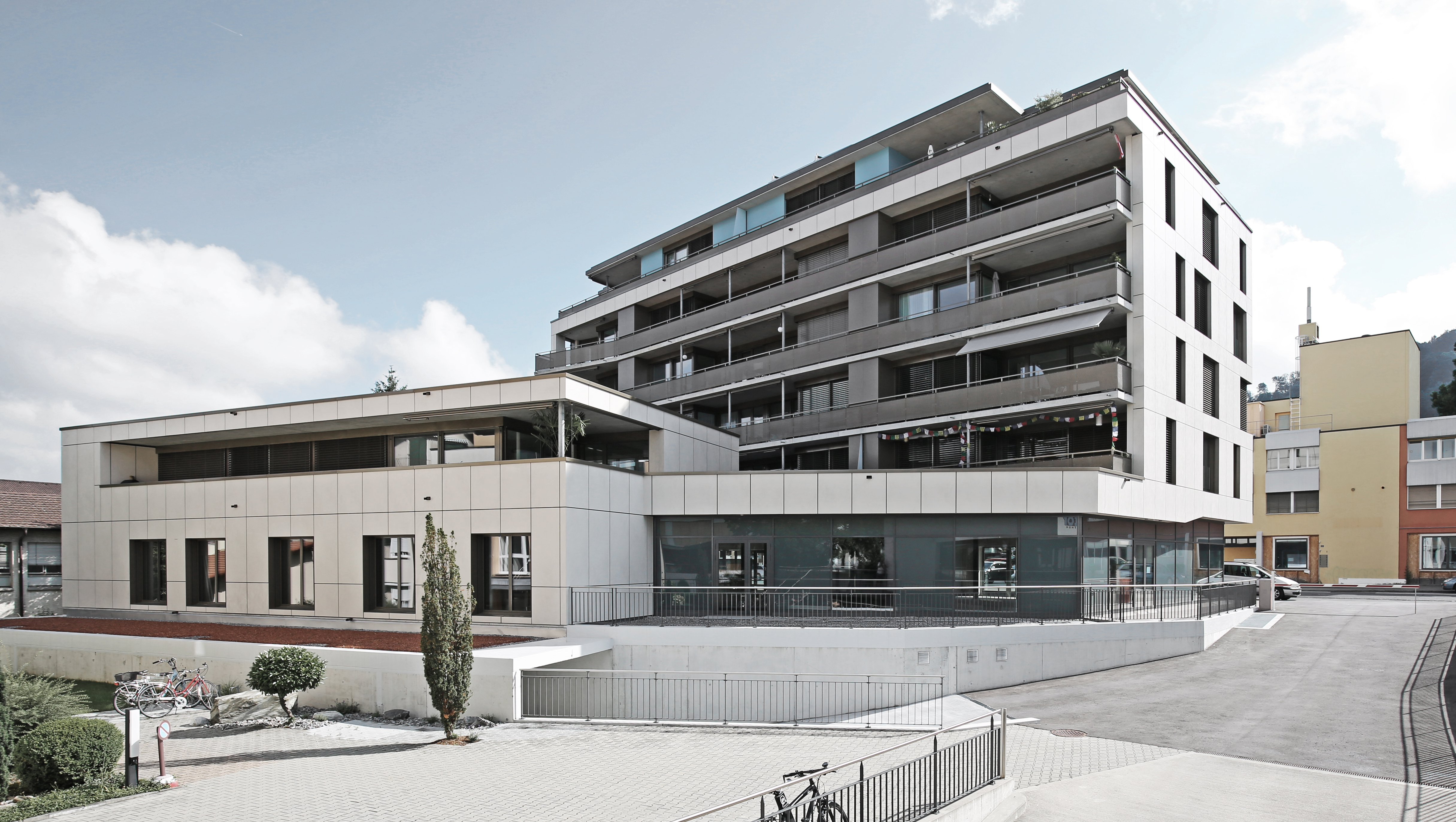 Immeuble d'habitation et de bureaux, Thun