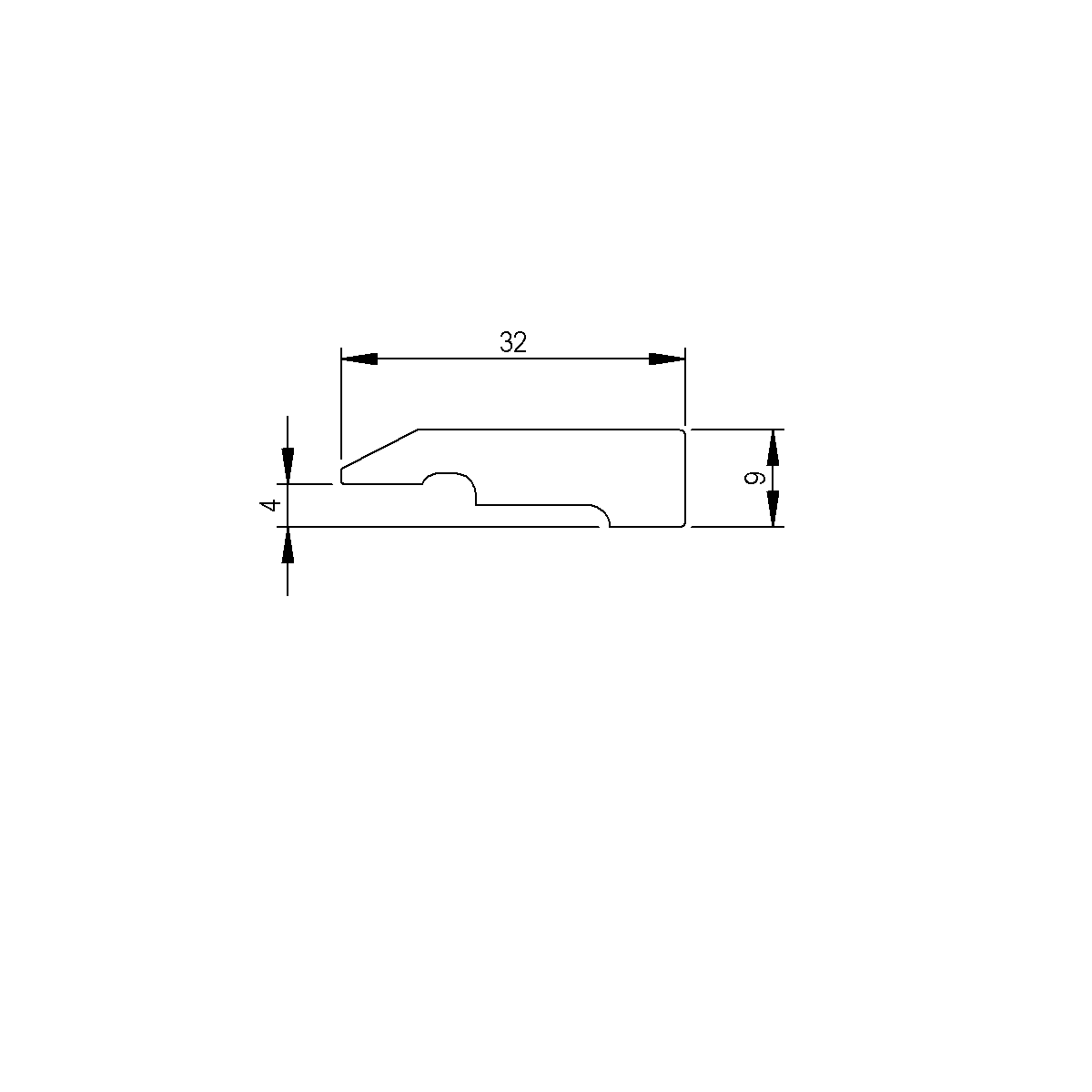 Plaque de fixation sur soubassement de platforme