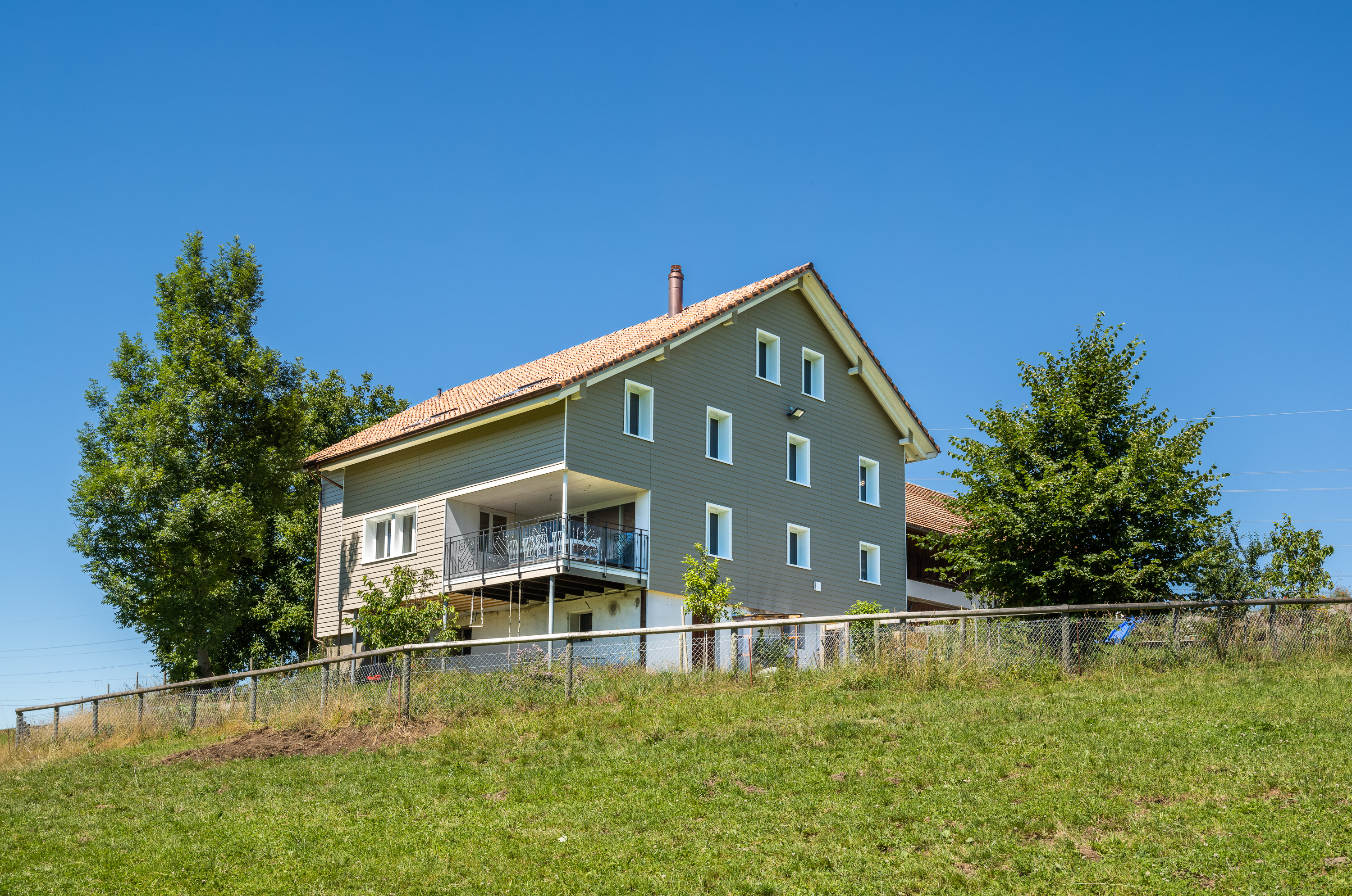 Rénovation énergétique d'une masion individuelle, Niederwil