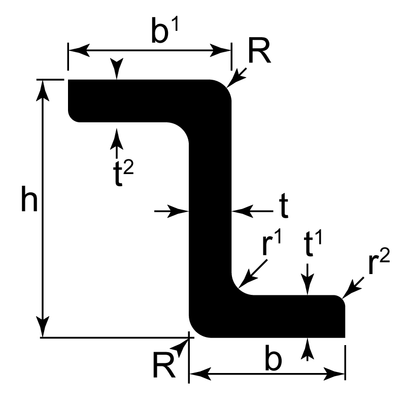 Z-Profil gepresst / EN 755-2 / EN 755-9