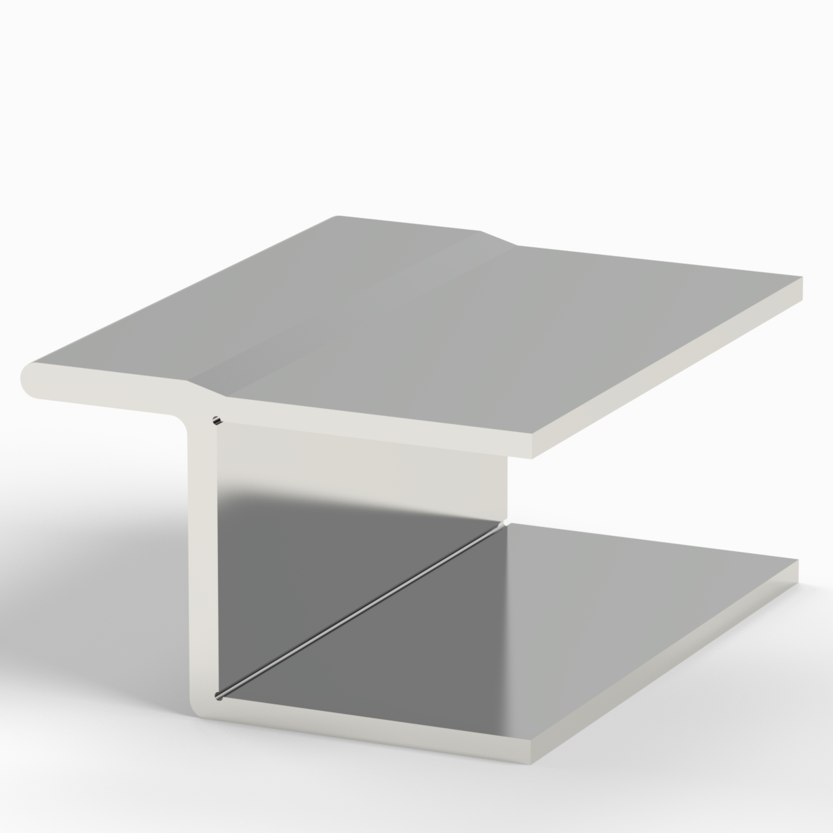 Einfassprofil zu Bordwand 30 mm / EN 755-9