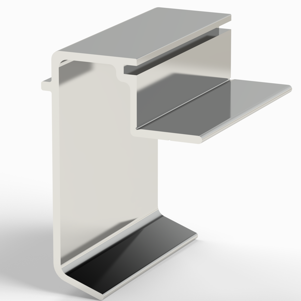 Brückenrahmenprofil 30 mm zu Pritschen Plattform / EN 755-9
