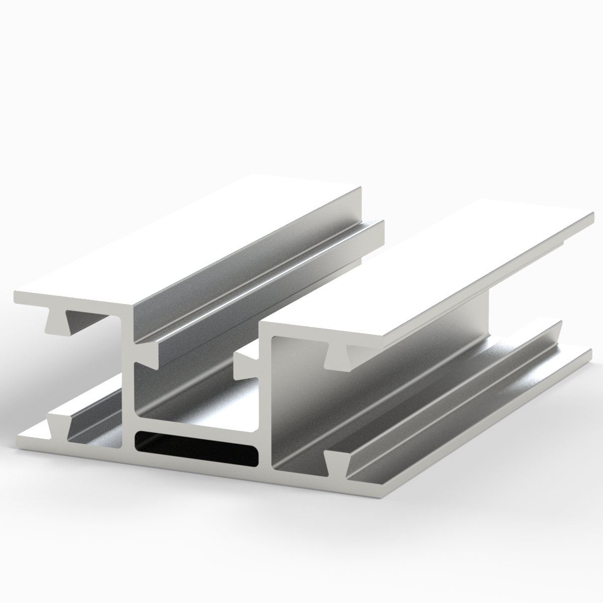 Dreiwegprofil versenkt zu Veraflex System / EN 755-9