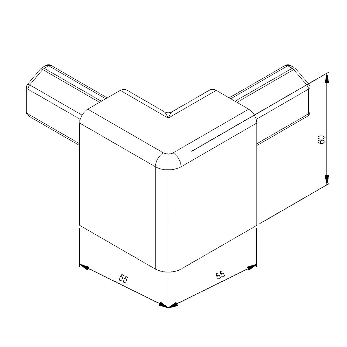 Gusseckstück zu Easybox