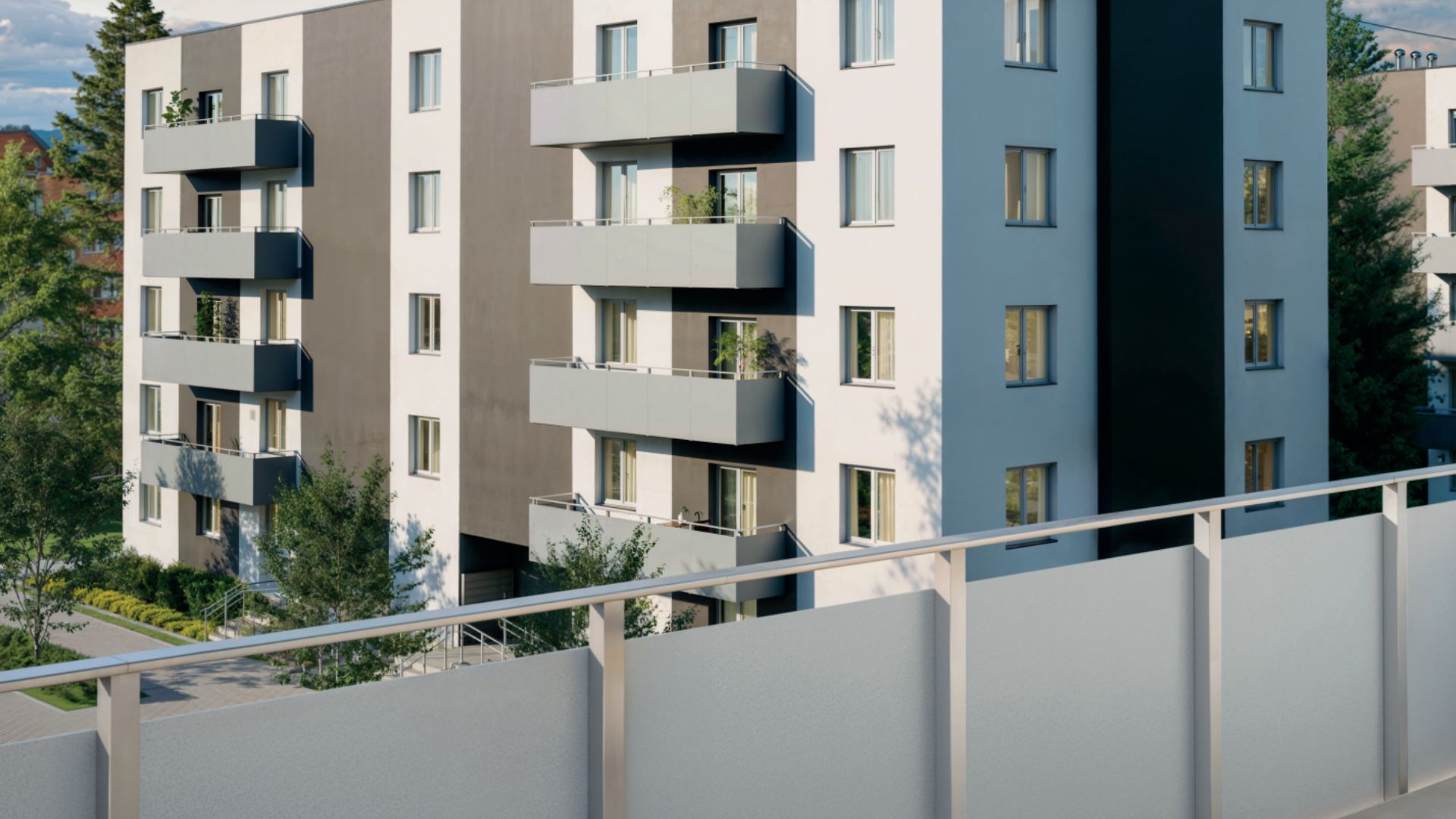 ALUCOBOND® für Balkone