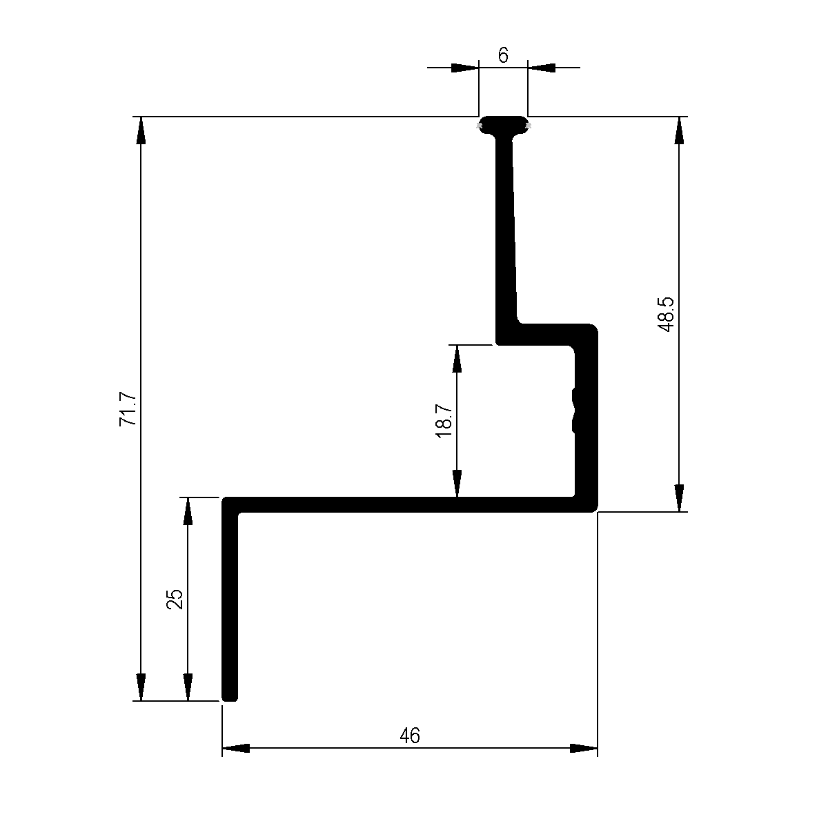 ALUCOBOND "Z"-Profil