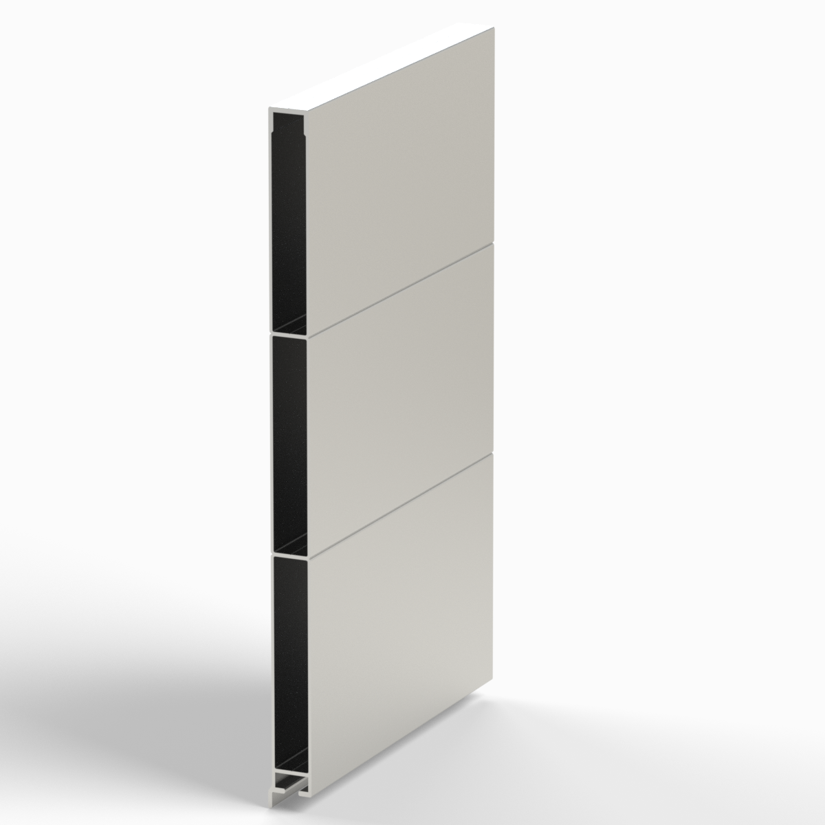 Bordwandprofil Einteilig zu Bordwand 25 mm / EN 755-9