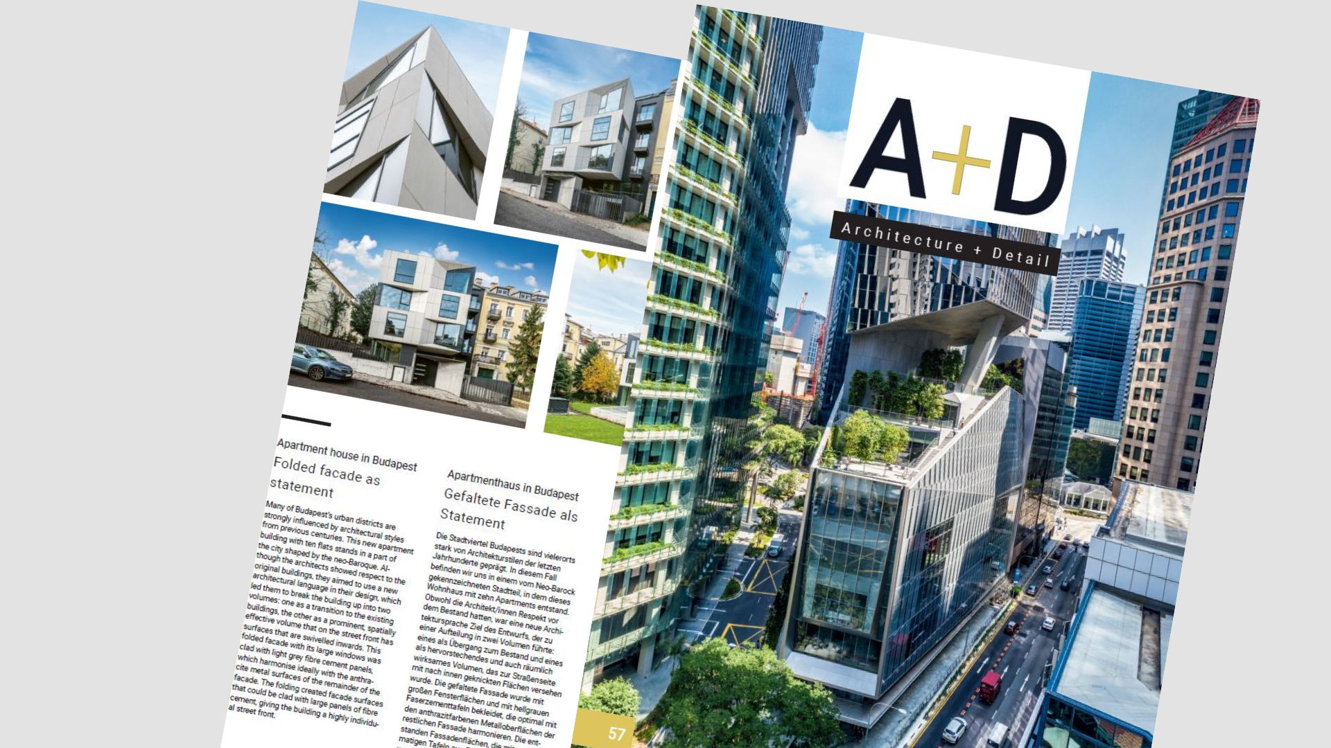 Architecture + Detail Magazin #57 von EQUITONE