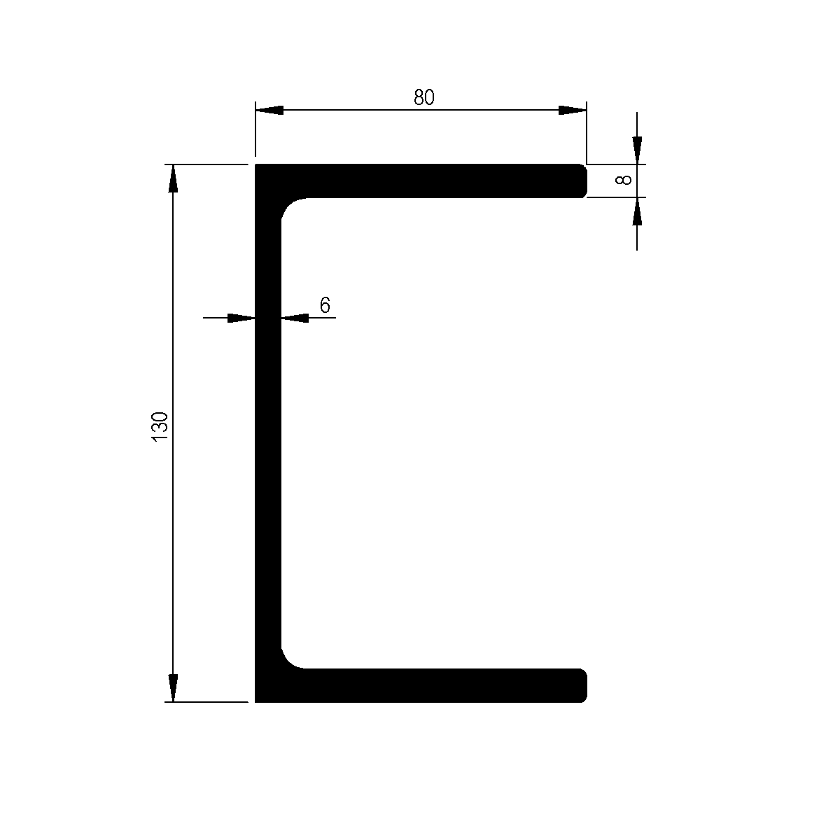 U-Profil gepresst / EN 755-2 / EN 755-9