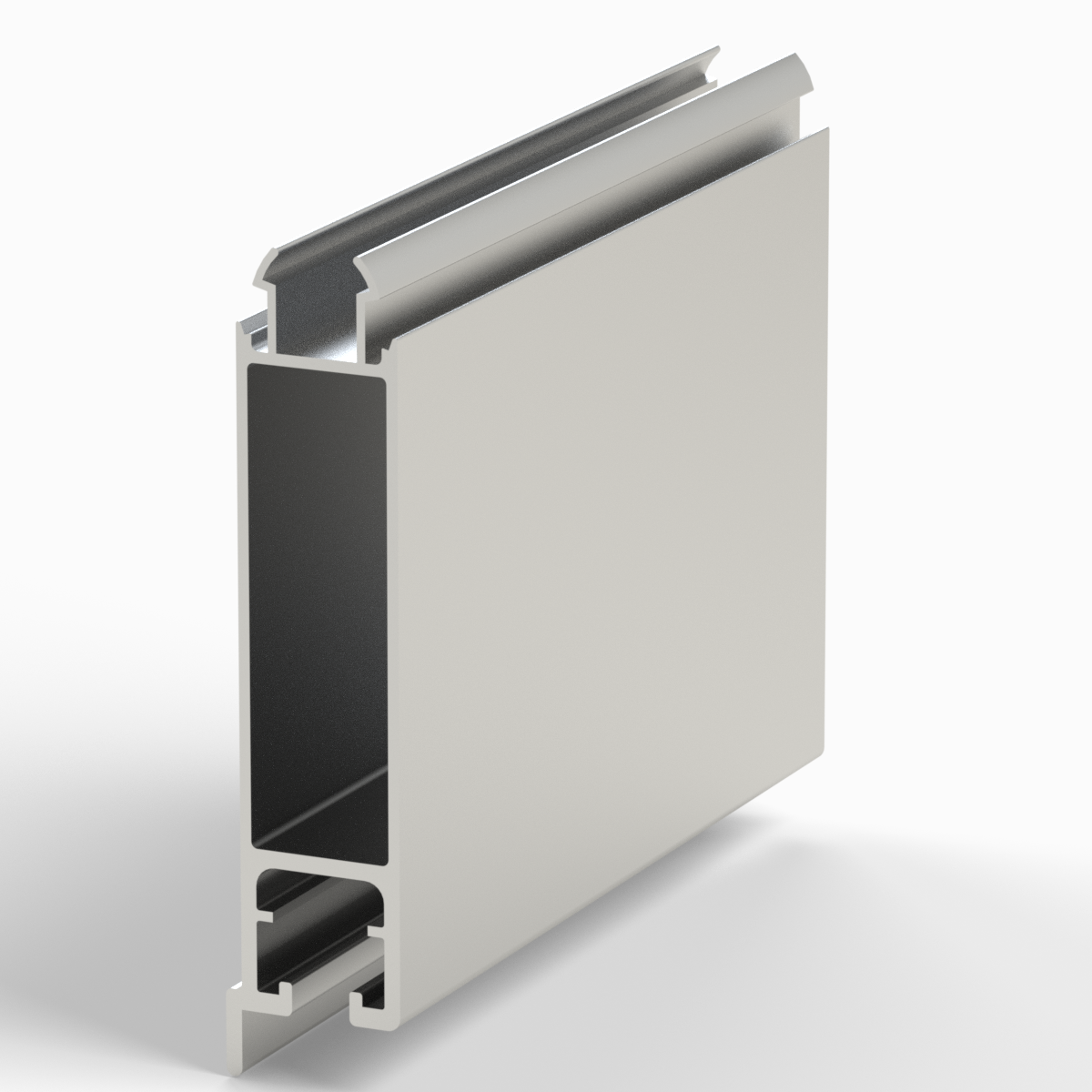 Unteres Randprofil zu Bordwand 25 mm Euroclip / EN 755-9
