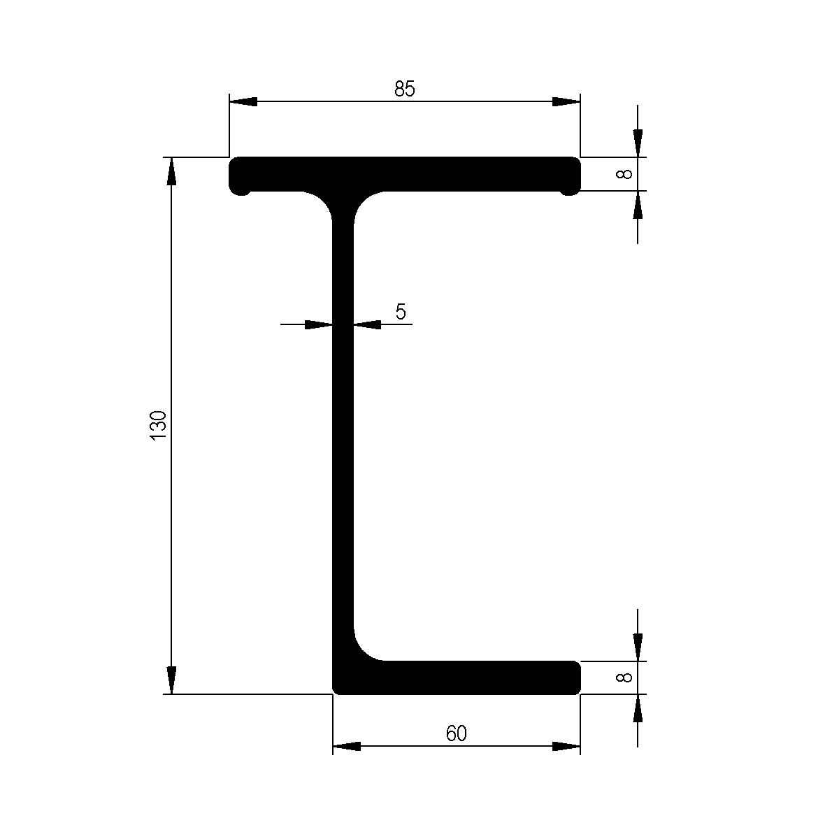 Unterbauträger zu Pritschen Unterbau / EN 755-9