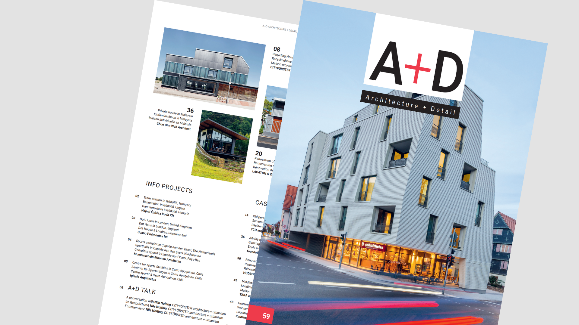 Architecture + Detail Magazin #59 von EQUITONE