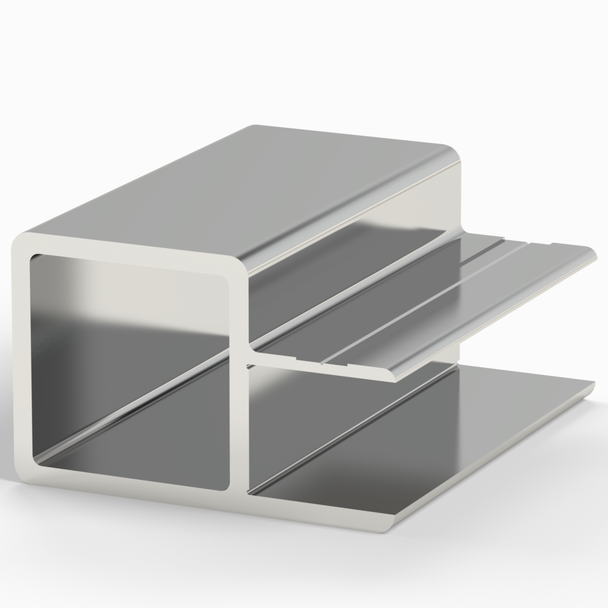 Einfassprofil zu Bordwand 25 mm / EN 755-9