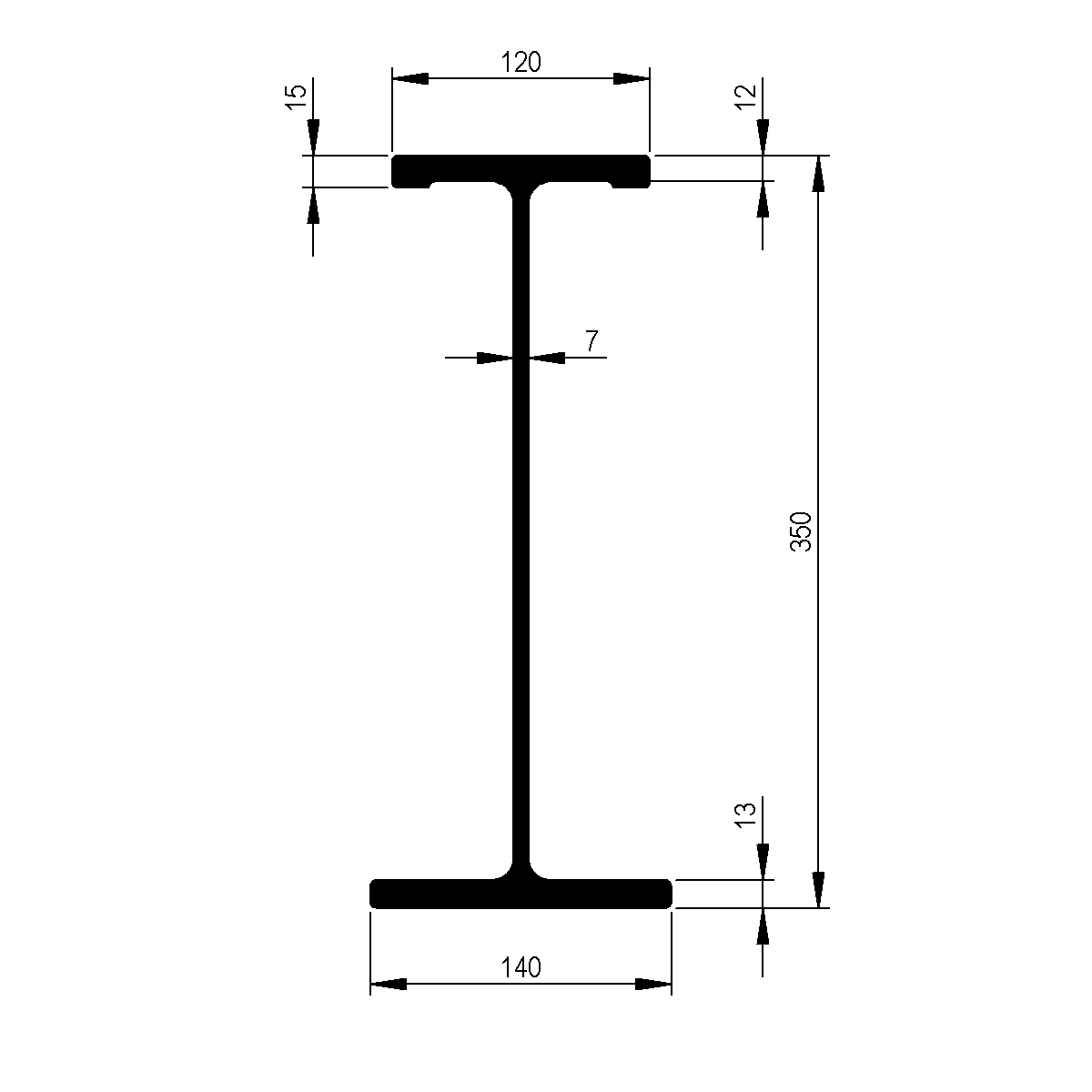 Chassis- und Querträgerprofil zu Chassisträger / EN755-9