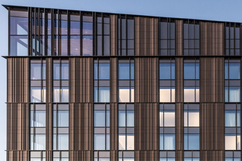 Terrakotta Platten für vorgehängte hinterlüftete Fassaden