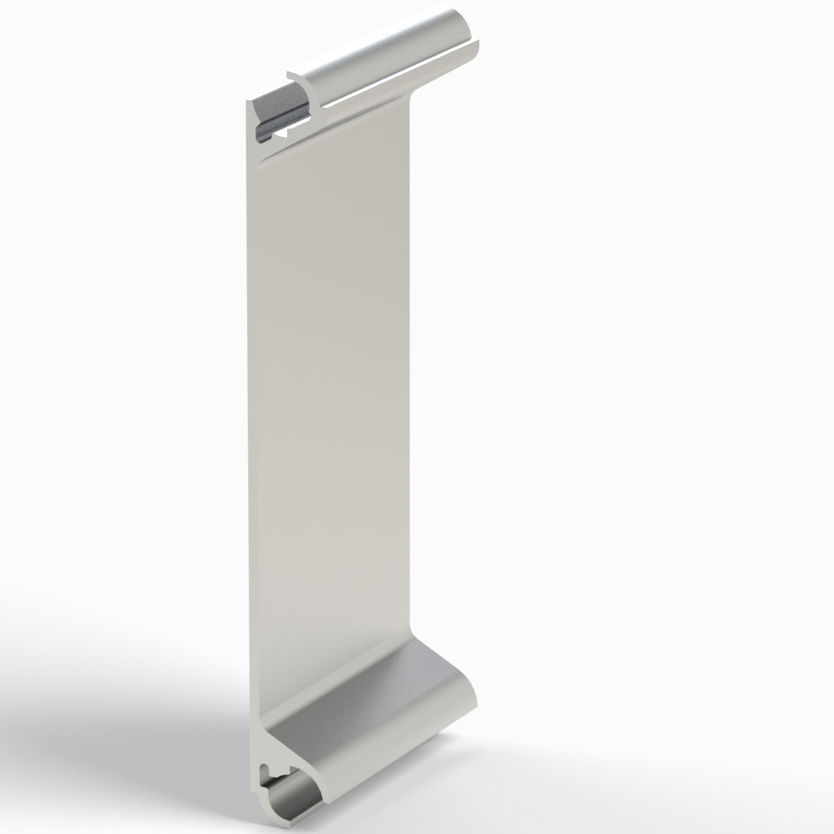 Zwischenprofil TIR zu Bordwand 25 mm Wendelfeder / EN 755-9