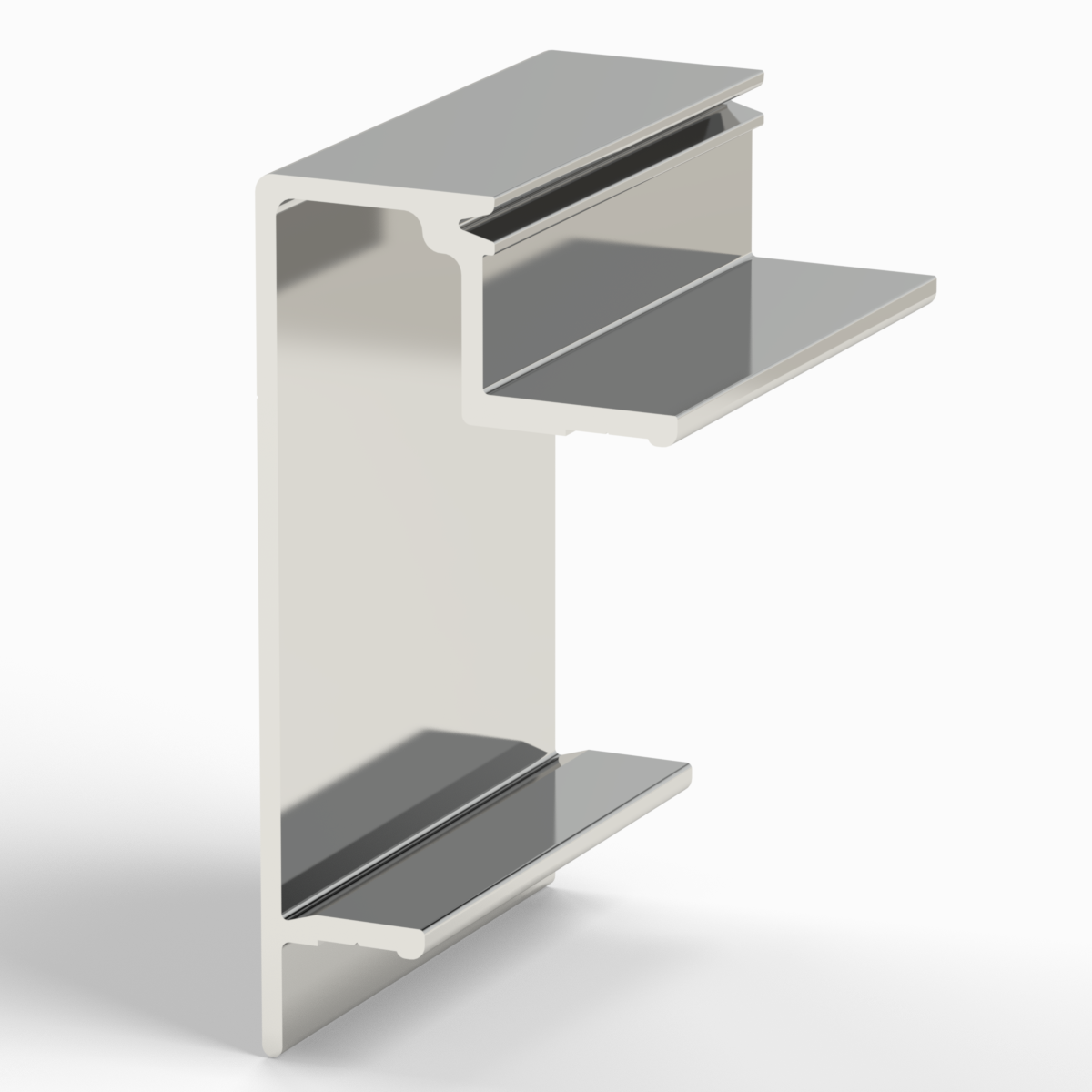 Brückenrahmenprofil 30 mm zu Pritschen Plattform / EN 755-9