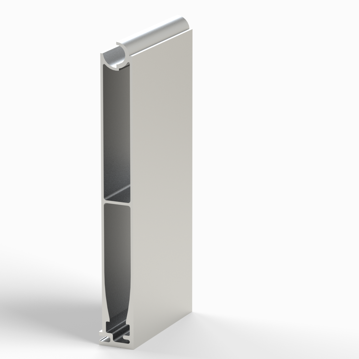 Unteres Randprofil zu Bordwand 25 mm Wendelfeder / EN 755-9